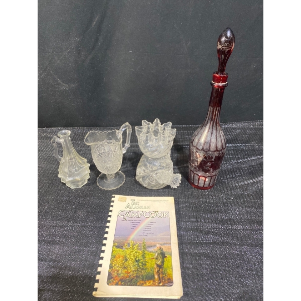 Glassware & Alaskan Cook Book 