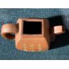 Image 3 : Large Red Clay Antique Teapot with Calligraphy/Scene