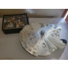 Image 1 : Original Kenner Star Wars Mini Action Figure Collectors Case w/Vintage Millenium Falcon Model 19L