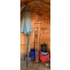 Image 5 : Yard Essentials with Weed Eater  Trimmer/Edger, Umbrella, Tools, and More 