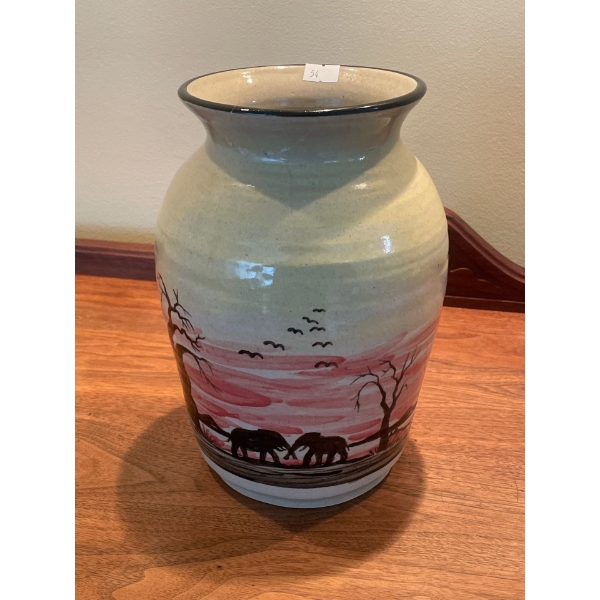 Malawi African Art Potter 10T