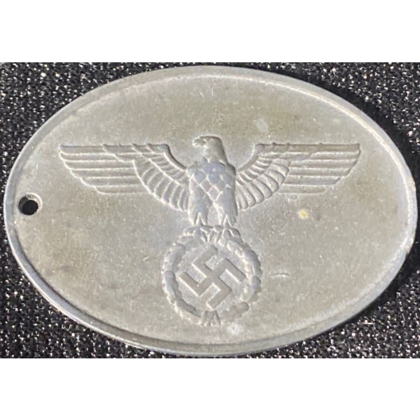 German Nazi Gestapo ID Tag 