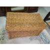 Image 1 : Wicker trunk basket - 38W, 21D, 20T