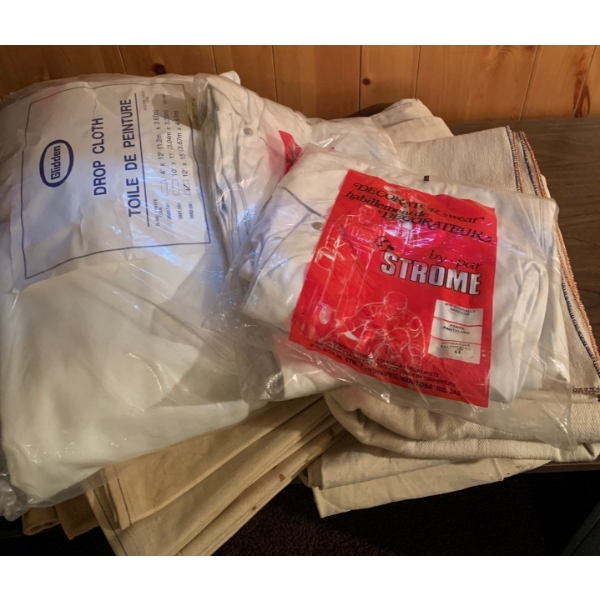 Painters Pack - Canvas Drop Sheets Coveralls & More