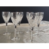 Image 2 : Set of 7 Waterford Crystal Merrill Wine Glasses