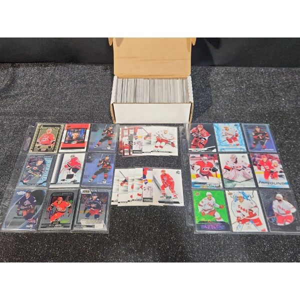 One Box Of Carolina Hurricanes 1997-2026 Era Hockey Cards With Two Sleeves