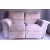 Image 1 : Lazy Boy Reclining Loveseat with Beige Upholstery