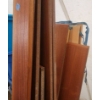 Image 7 : 10ft x 26in Teak Headboard With Attached Night Tables and Lights