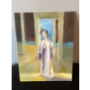 Lauri Ansell - Purple Dress Coat - Oil On Canvass Board 8 x 10