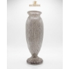 Image 2 : Ribbed Glass Vase 12''INCHES HEIGHT