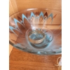 Image 2 : Glass Serving Bowls with 11-Inch Diameter, Mini Shot Glass Set, and Holder