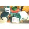 Image 1 : Bundle Of Rubbermaid Mats, Stools, Wood Bench, 