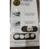 Image 8 : Brass Rubbings Kit- Larger Mounted on Stone: 4.75 X 9.5 (Small Chip on Back of Stone as Shown)