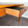 Image 6 : Beautiful Solid Wood Dinette Table w/Leaf & Table Runner( No Chairs)