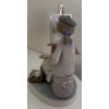 Image 3 : LLADRO Porcelain Lovely Girl Painting, Gorgeous Detailing  -  7T   