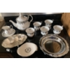 Image 2 : Royal Albert 25th Anniversary Bone China with WMF-Ikora and Dema Wine Glasses