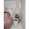 Image 5 : Asst Vases, Pitchers, Oil Lamp 12 1/2 h