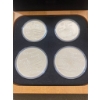 Image 1 : 1976 Montreal Olympic Silver Coin Proof Set with Certificate of Authenticity