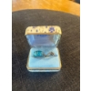 Image 3 : 2 Silver Rings With Aquamarine Stone