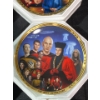 Image 3 : Star Trek Collectible Plate Collection, 4  Pcs 