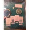 Image 5 : Collectible Framed Tennis Hangable(21L) w/ Assorted Collectible Plates & Black Round Case 