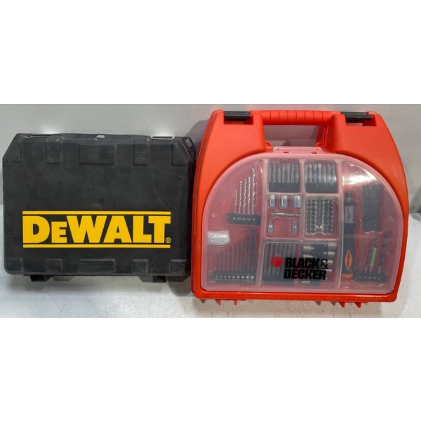 Dewalt and Black & Decker Drill Kits