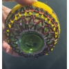 Image 5 : Late 1800s-Early 1900s Glass Fishing Float Beaded by Indigenous Artist