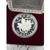 Image 2 : 1994 Canadian 25th Anniversary of the Last Dog Team Patrol Silver Dollar 25.175g 92.5% Silver	