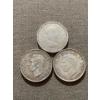 Image 5 : Three Canadian Dollars 23.33 g Silver (.800)