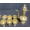 Image 3 : Bodacious Brass Samovar / Tea Set w/ Cobra Candle Holders & More 
