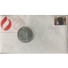 Image 1 : 1976 Day of Issue Montreal Olympic Coin & Stamp 92.5% Silver 48.6 Grams