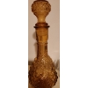 Image 3 : Pair of Decanters and Tall Green Wine Pourer 15.5 T