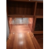 Image 4 : Wooden Bookcases/ 3 Pieces- Small: 23.5 X 17.5 X 68, Larger w/ Glass Doors: 47.5 W