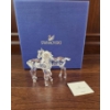 Image 1 : Swarovski Crystal Foal Pair with Original Box and Certificate