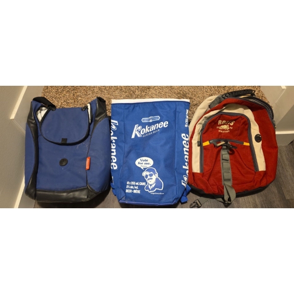 Beer Bag Coolers & Lunch Bags Collection- Budweiser & Kokanee