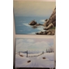 2 Oil On Canvas Landscape Paintings By Lloyd Rogowski 24T