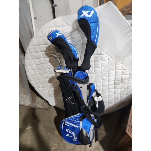 Callaway Xi Junior Left Handed Golf Clubs w/ Bag 