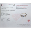 Image 3 :  Sapphire gemstone Ring 2.13 ct Certified Silver ($1,915 Appraisal)