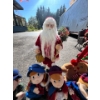 Image 2 : collection of Christmas decorations with battery operated Christmas carollers and small set of snow 