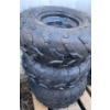 Image 1 : HAUJIAN Tires AT16X8.00-7, Set of 4 On rims 