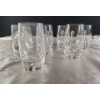 Image 3 : Set of 8 Krosno Poland Clear Glass Beer Mugs