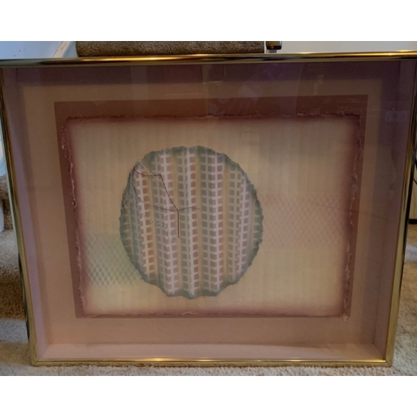 Abstract Art Piece 31x27 Pastels Sphere