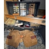 Image 1 : Hand Tool Hoard - Genuine Leather Tool Belt w/ Levels Saws Screwdrivers & More