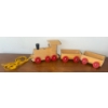 Image 6 : Vintage BRIO Wooden Pull Train Set - Made In Sweden w/ Greyhound Bus & Assorted Diecast Minis