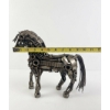 Image 2 : Metal Horse Sculpture 10.5 in Tall
