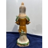 Image 2 : Tang Dynasty Style Tomb Figure Holding a Reptile 17.5H