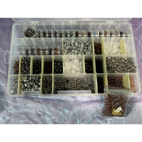 Collection of Rosary Beads for Jewelry Making