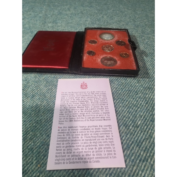 Royal Canadian Mint 1973 Coin Collection