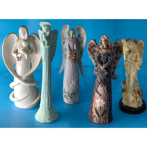 Tall Angel Figurine Collection - 8.5T 