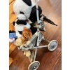 Image 3 : Vintage baby doll stroller with teddy bears 